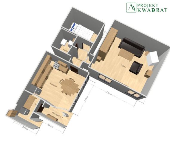 Mieszkanie 2-pokojowe Gliwice, ul. Górnych Wałów. Zdjęcie 13