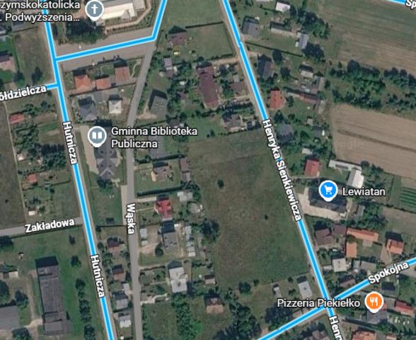 Działka budowlana Huta-Dąbrowa, ul. Henryka Sienkiewicza. Zdjęcie 1