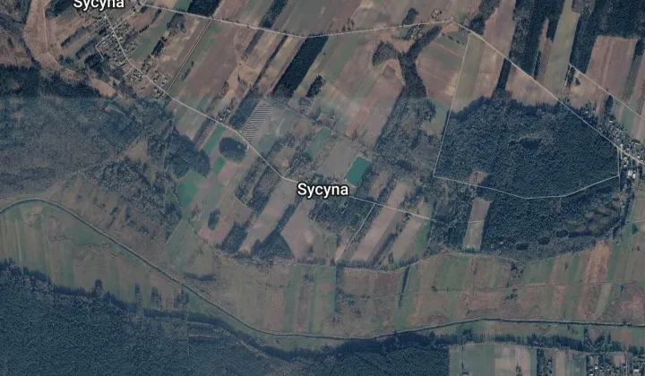 Działka rolna Sycyna kolonia