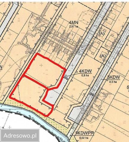 Działka inwestycyjna Wrocław Polanowice, ul. Brzostowska. Zdjęcie 1