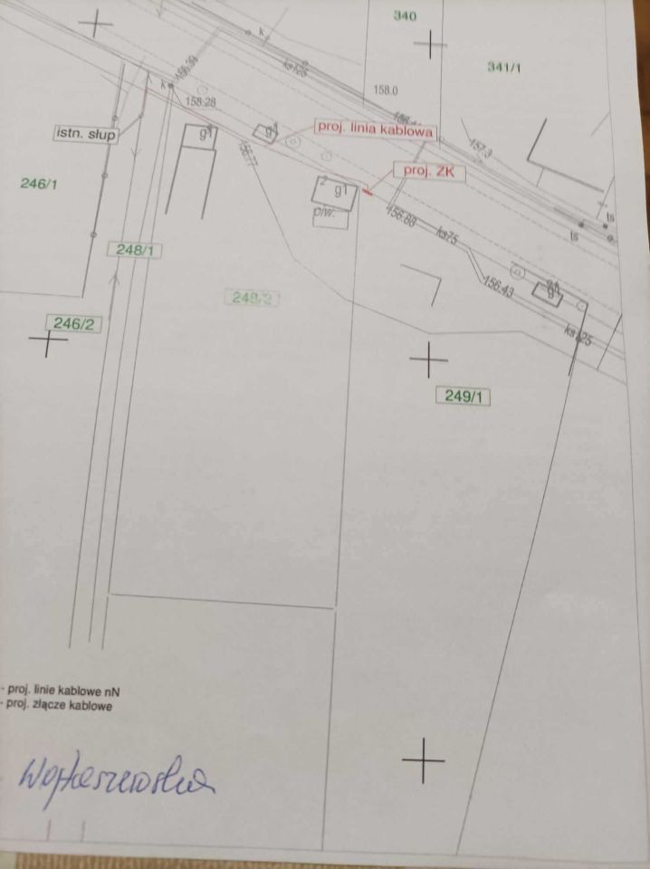 Działka budowlana Stara Jedlanka. Zdjęcie 2