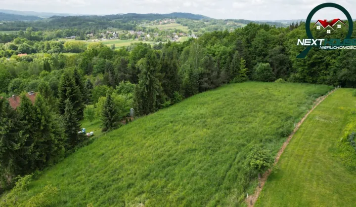 Działka inwestycyjna Głogoczów