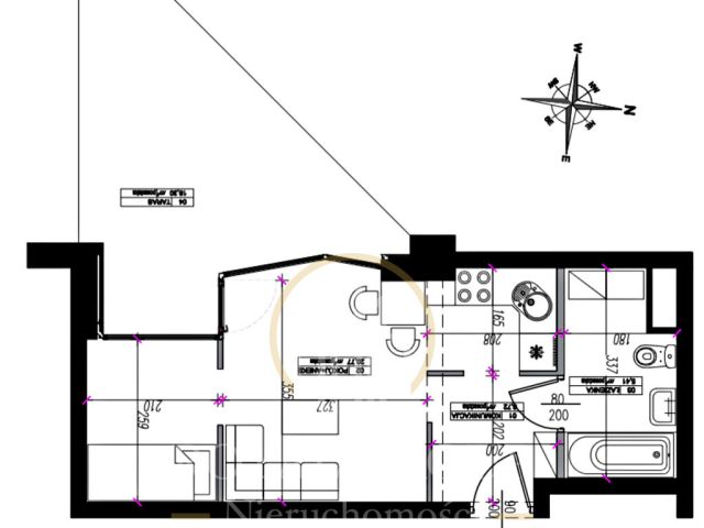 Mieszkanie 2-pokojowe Lublin Śródmieście, ul. Lubomelska. Zdjęcie 10