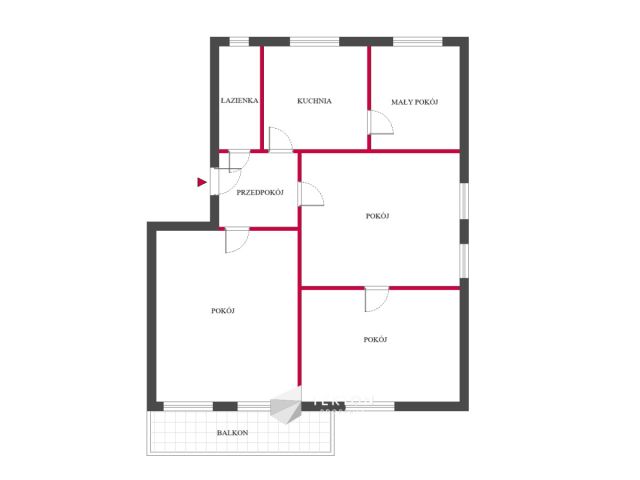 Mieszkanie 4-pokojowe Opole Śródmieście, ul. Juliusza Słowackiego. Zdjęcie 13