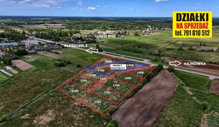 Działka inwestycyjna Dubicze Cerkiewne, brak