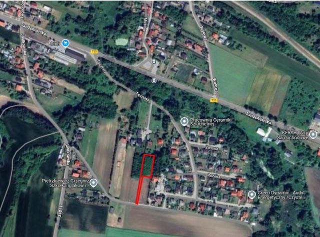 Działka budowlana Ćmielów Wióry, ul. Jastkowska. Zdjęcie 1