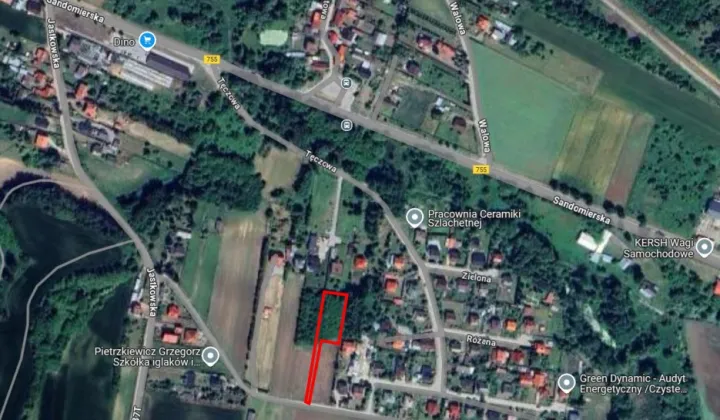 Działka budowlana Ćmielów Wióry, ul. Jastkowska