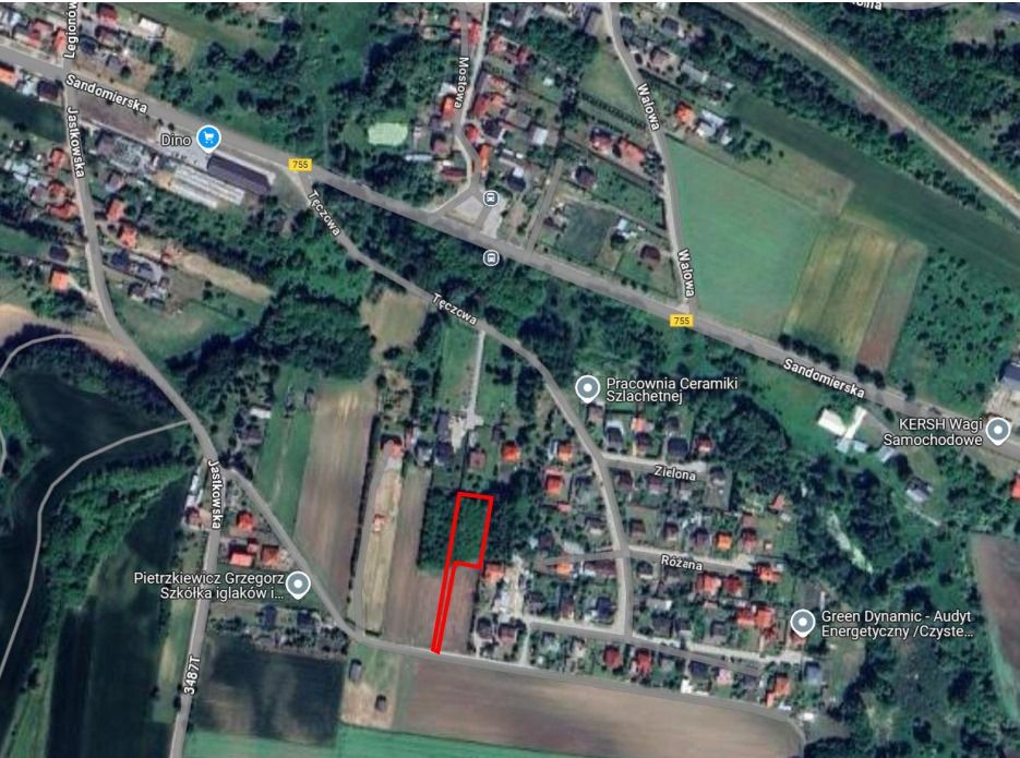 Działka budowlana Ćmielów Wióry, ul. Jastkowska