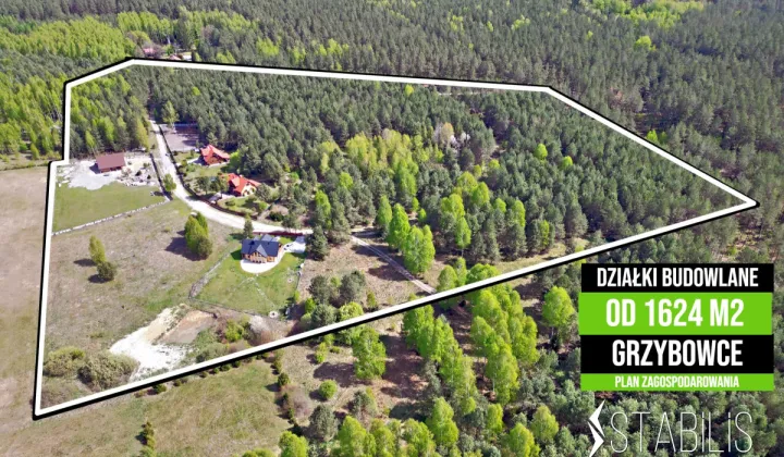 Działka budowlana Grzybowce