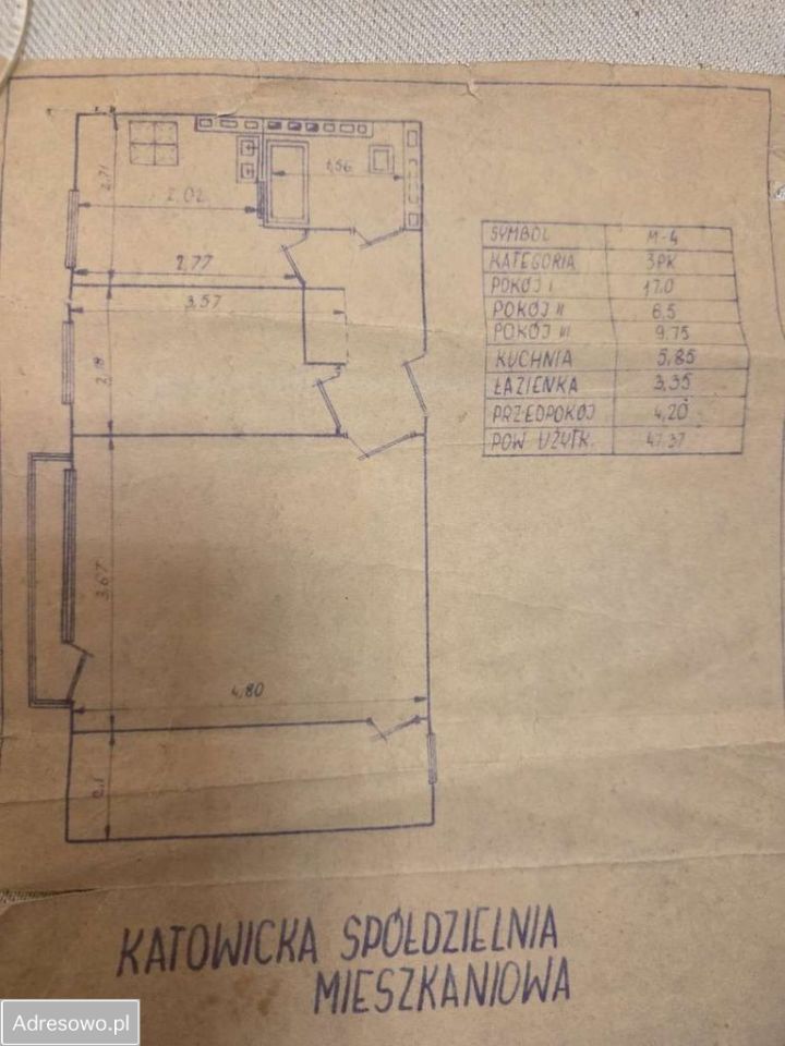 Mieszkanie 3-pokojowe Katowice Giszowiec, ul. Mysłowicka. Zdjęcie 19