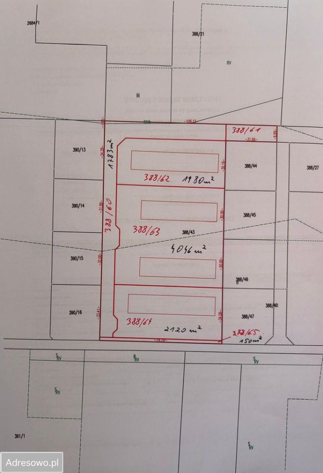 Działka budowlana Bralin, ul. Południowa. Zdjęcie 2