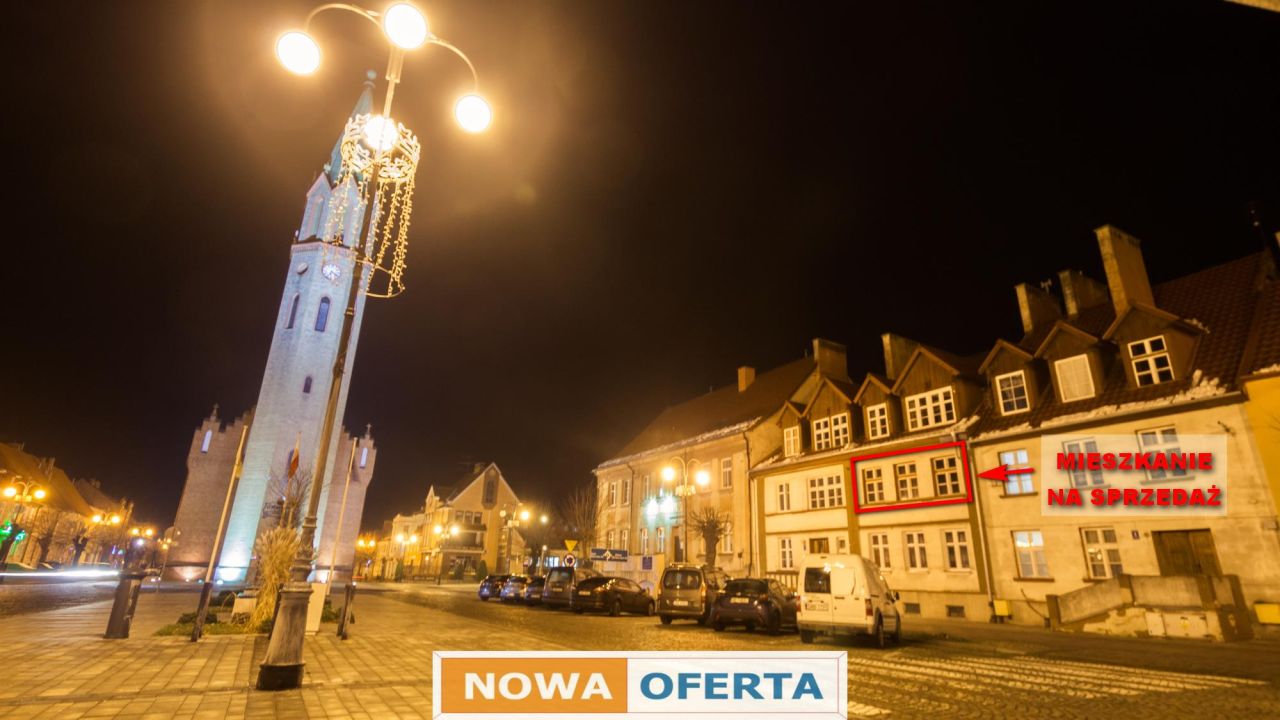 Mieszkanie 3-pokojowe Nowy Staw, rynek Kościuszki