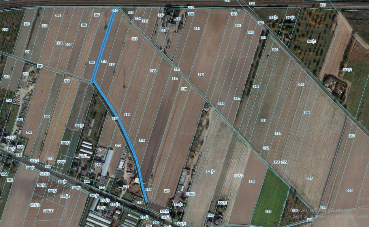 Działka rolno-budowlana Buk