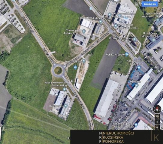 Działka inwestycyjna Wrocław, ul. Eugeniusza Kwiatkowskiego. Zdjęcie 1