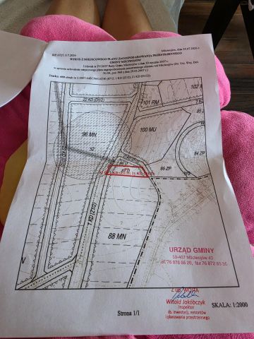 Działka budowlana Mściwojów. Zdjęcie 1