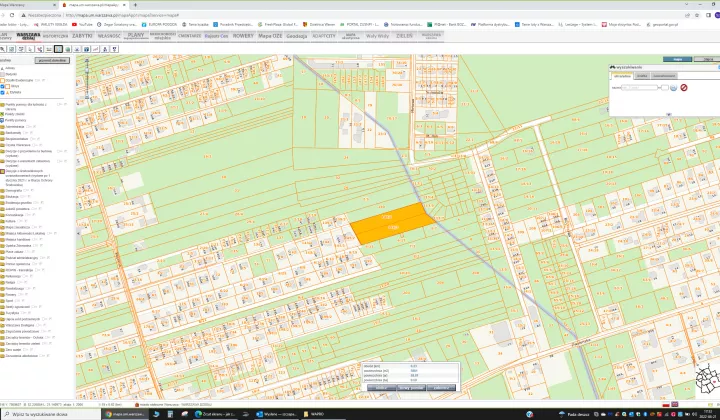 Działka budowlana Warszawa Wawer, ul. Wiązana