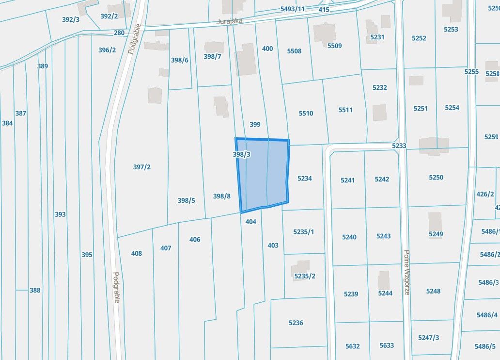 Działka budowlana Olkusz, ul. Jurajska. Zdjęcie 2