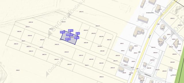 Działka rolno-budowlana Zelewo Grabowina, ul. Daglezjowa. Zdjęcie 1