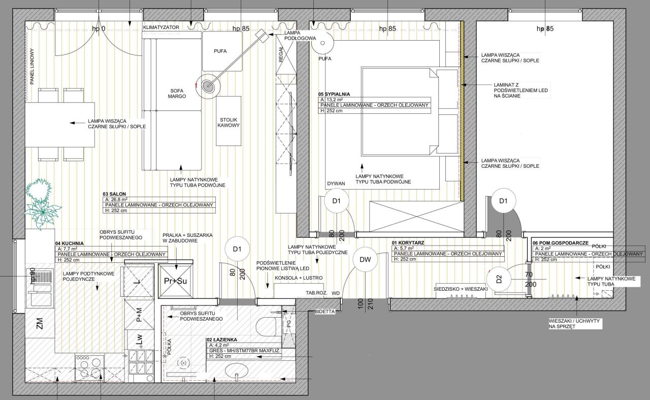Mieszkanie 3-pokojowe Święta Katarzyna. Zdjęcie 3