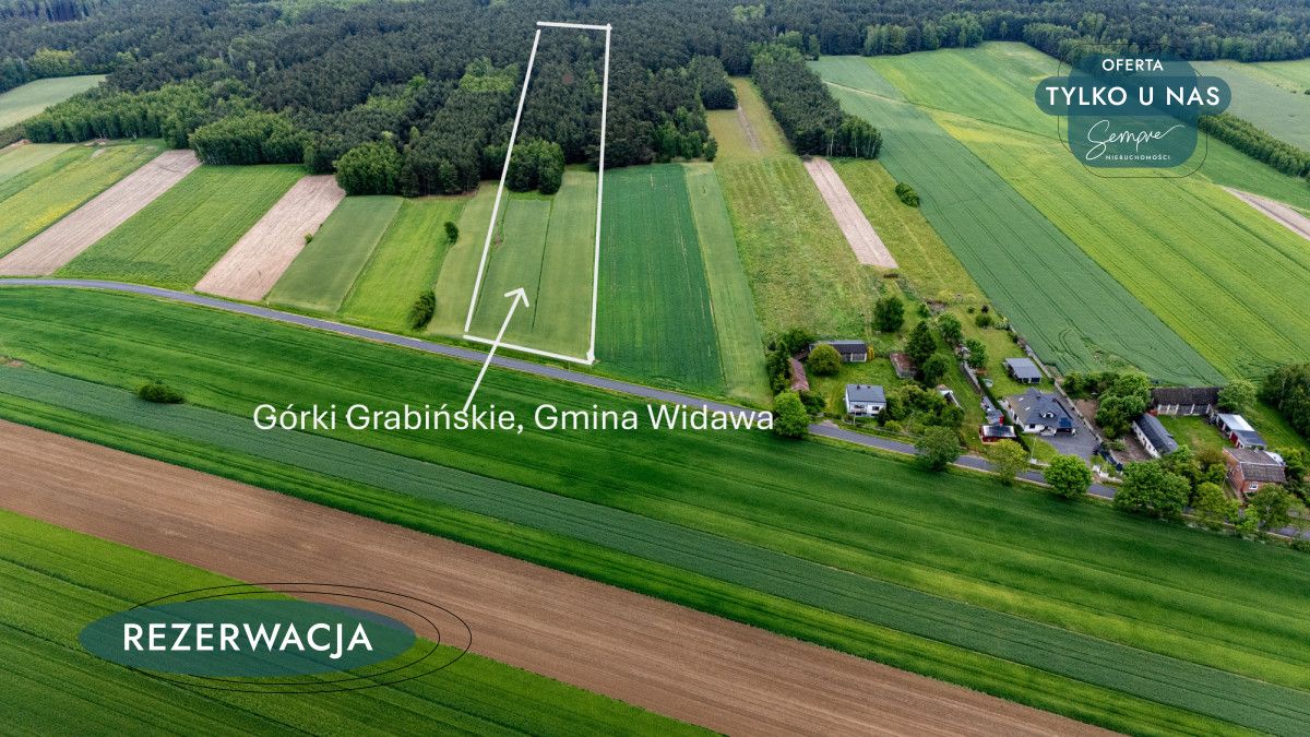 Działka rolna Górki Grabińskie. Zdjęcie 2
