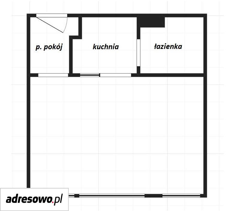 Mieszkanie 1-pokojowe Wrocław Grabiszyn, ul. Inżynierska. Zdjęcie 7