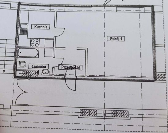 Mieszkanie 1-pokojowe Szczecin Centrum, ul. Mikołaja Kopernika. Zdjęcie 1