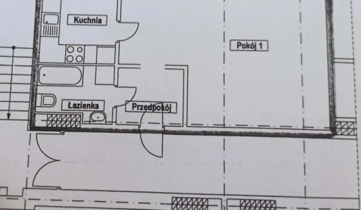 Mieszkanie 1-pokojowe Szczecin Centrum, ul. Mikołaja Kopernika