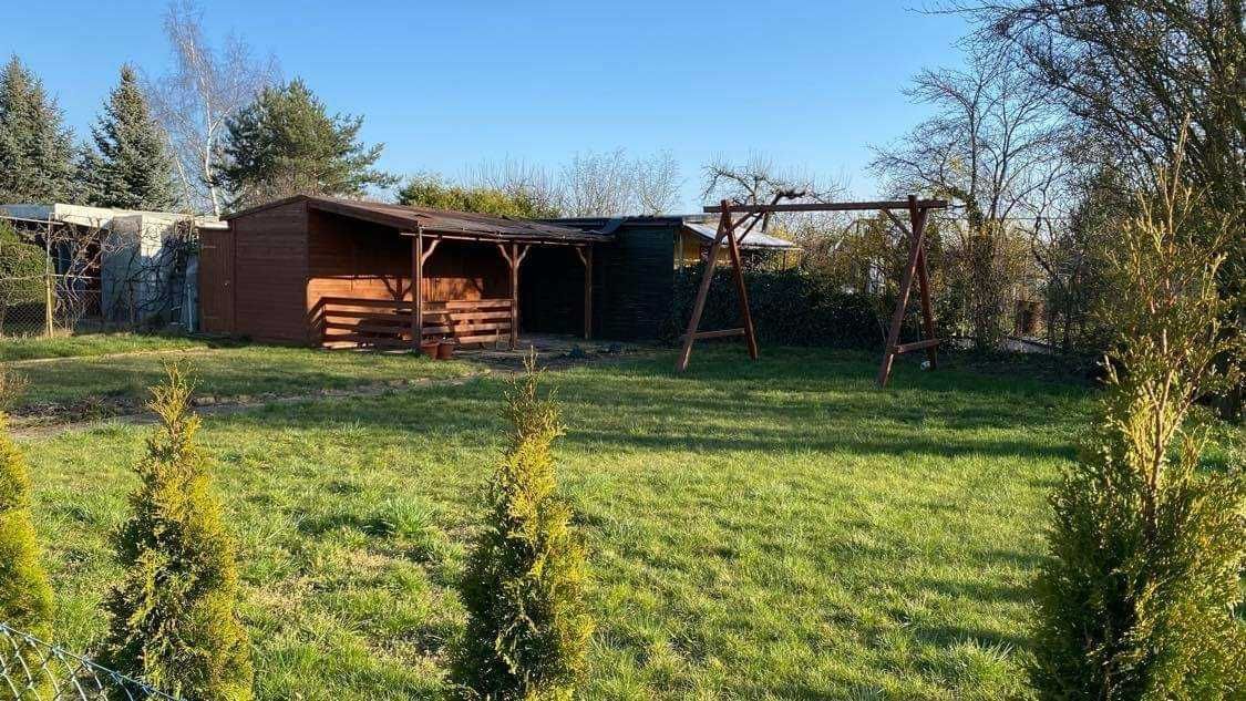 Działka rod Leszno Leszczynko, ul. Dożynkowa. Zdjęcie 4