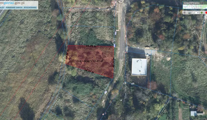 Działka budowlana Trzebnica, ul. Fiołkowa