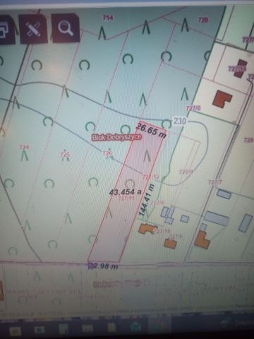 Działka budowlana Blok Dobryszyce. Zdjęcie 1