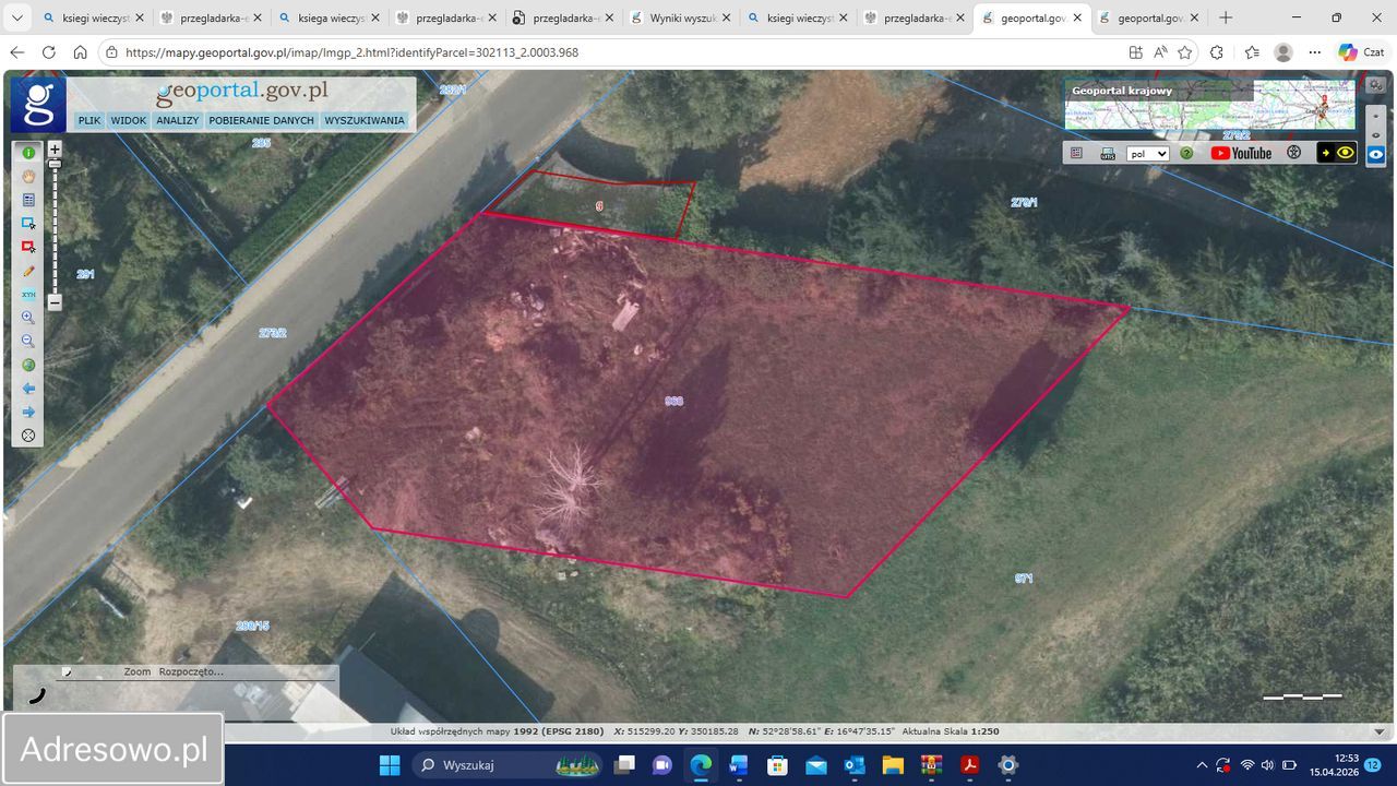 Działka budowlana Kiekrz, ul. Czysta. Zdjęcie 3