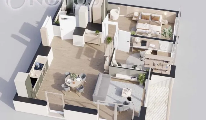 Mieszkanie 3-pokojowe Kraków Prądnik Czerwony, ul. Strzelców