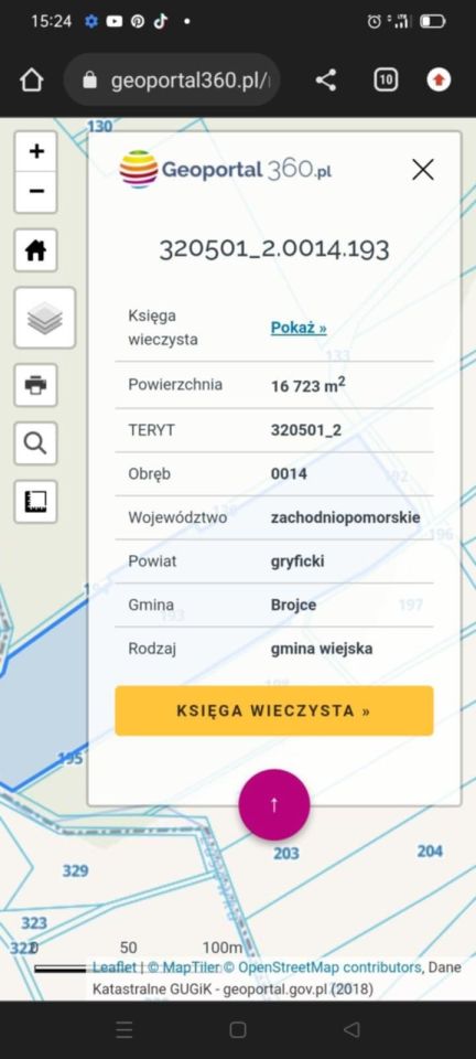 Działka rolna Kiełpino. Zdjęcie 2