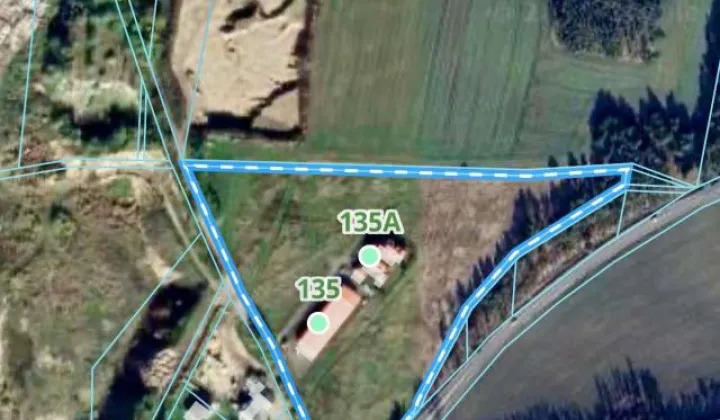 Działka inwestycyjna Brzeźnik