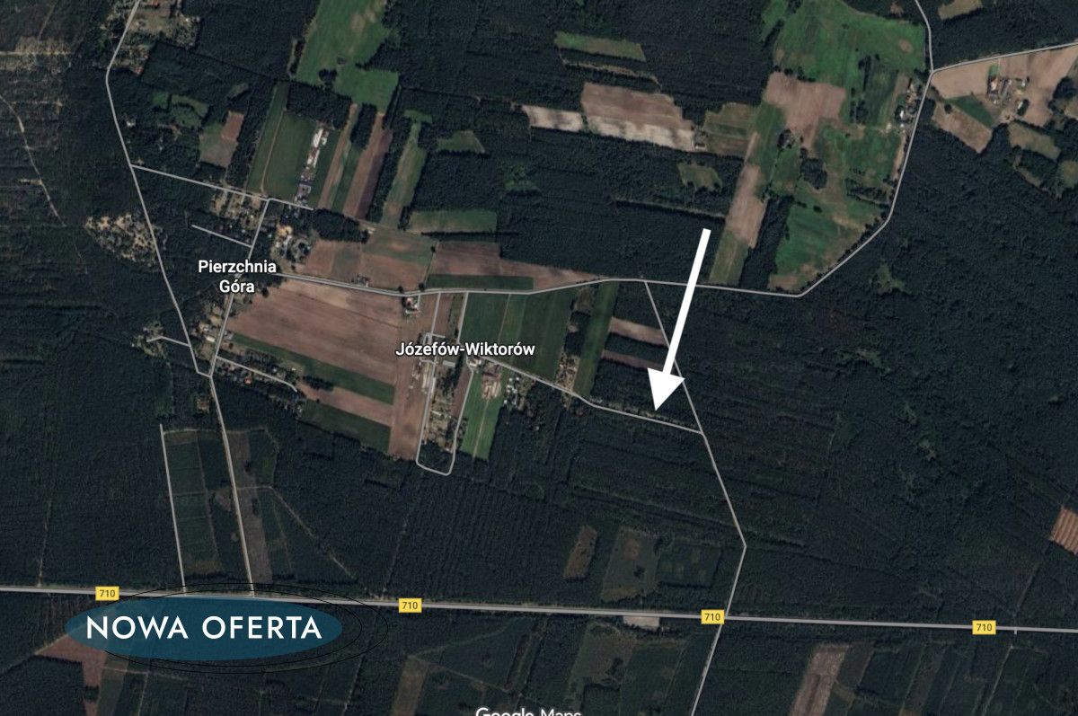Działka rolna Józefów-Wiktorów. Zdjęcie 14