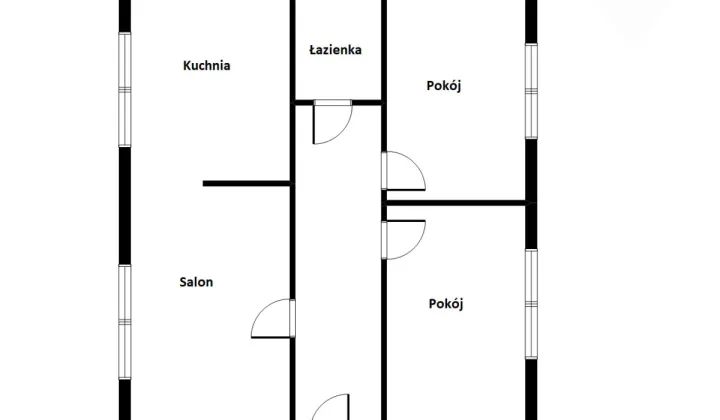 Mieszkanie 3-pokojowe Zielonka, ul. Wolności