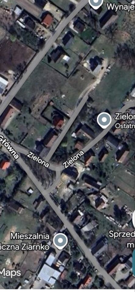 Działka budowlana Dziuplina, ul. Zielona. Zdjęcie 2