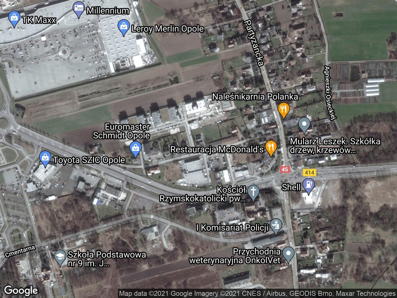 Działka budowlana Opole Półwieś, ul. Agnieszki Osieckiej. Zdjęcie 38