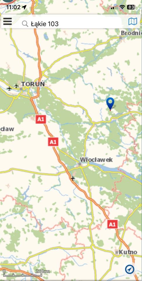 Działka rolna Łąkie, ul. Podstawowa. Zdjęcie 8