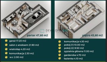 dom szeregowy, 4 pokoje Białystok Dojlidy Górne, ul. Brzoskwiniowa