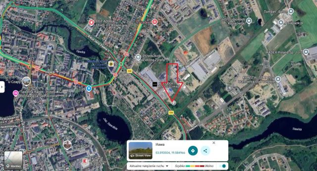 Działka inwestycyjna Iława, ul. Ziemowita. Zdjęcie 1
