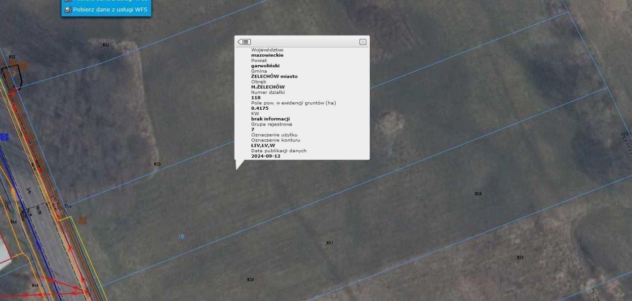 Działka rolna Żelechów, ul. Wilczyska. Zdjęcie 2