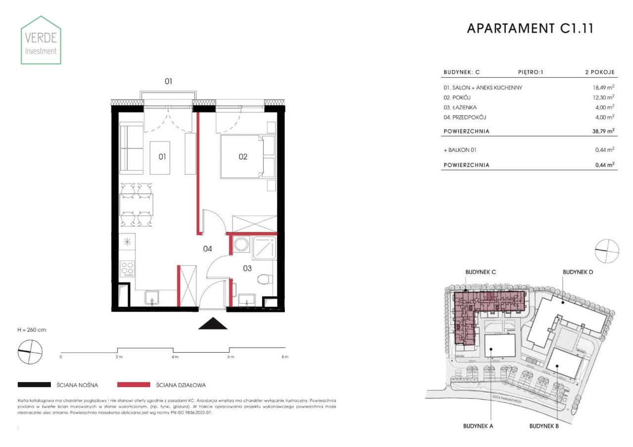 Mieszkanie 2-pokojowe Poznań. Zdjęcie 18