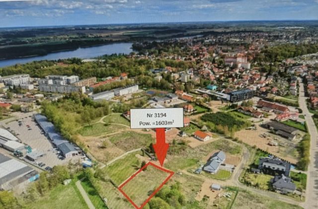 Działka budowlana Olecko, ul. Mariana Szeremety. Zdjęcie 1