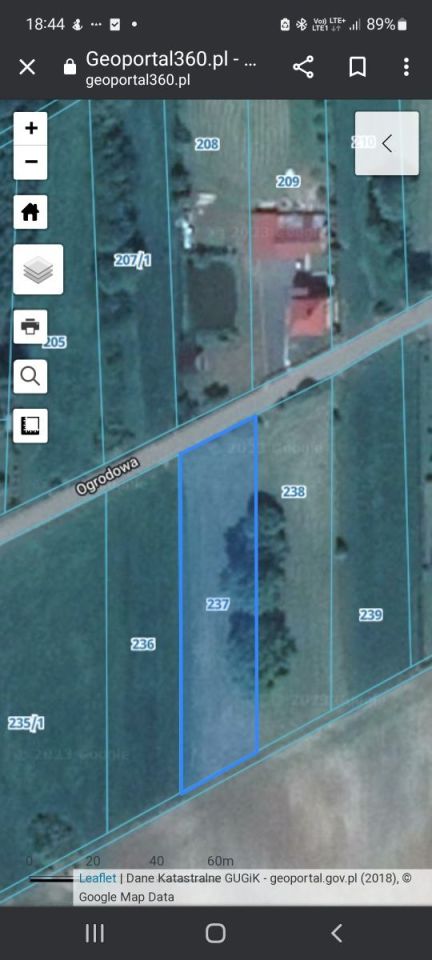 Działka budowlana Bargłów Kościelny, ul. Ogrodowa. Zdjęcie 2