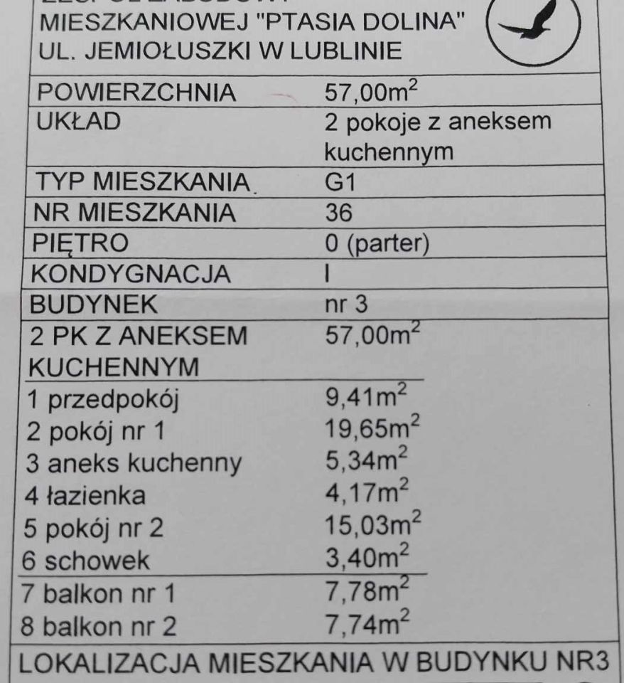 Mieszkanie 2-pokojowe Lublin Czuby, ul. Jemiołuszki. Zdjęcie 4