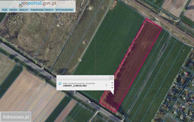 Działka inwestycyjna Niedźwiada. Zdjęcie 1