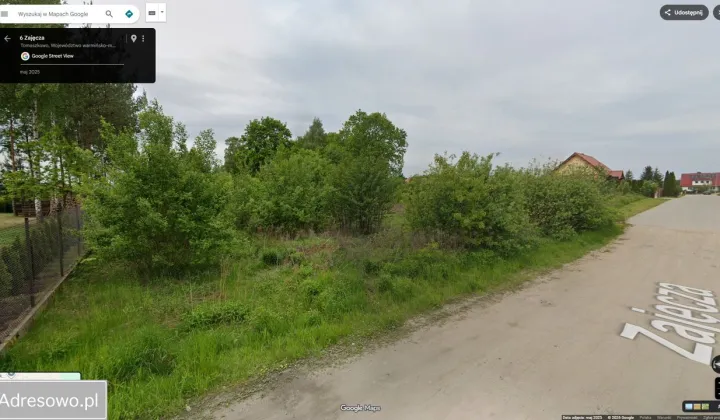 Działka budowlana Tomaszkowo, ul. Zajęcza