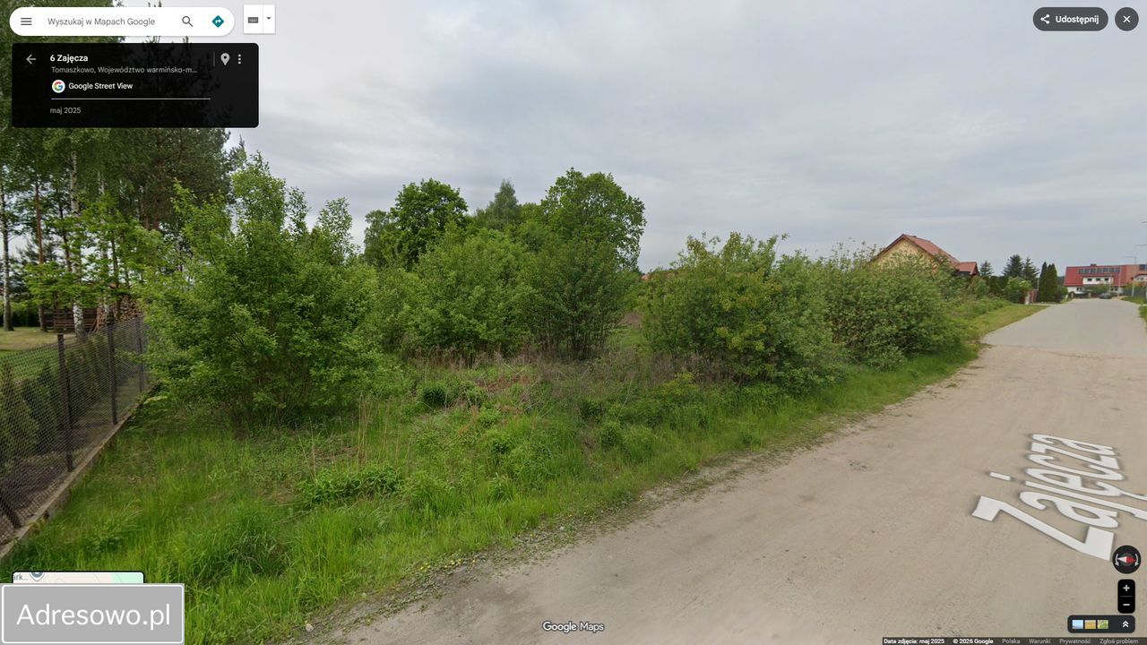 Działka budowlana Tomaszkowo, ul. Zajęcza. Zdjęcie 1