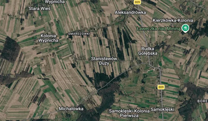 Działka rolna Stanisławów Duży